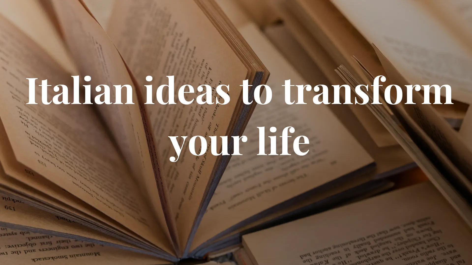 7 Italian life lessons to inspire a balanced, joyful life