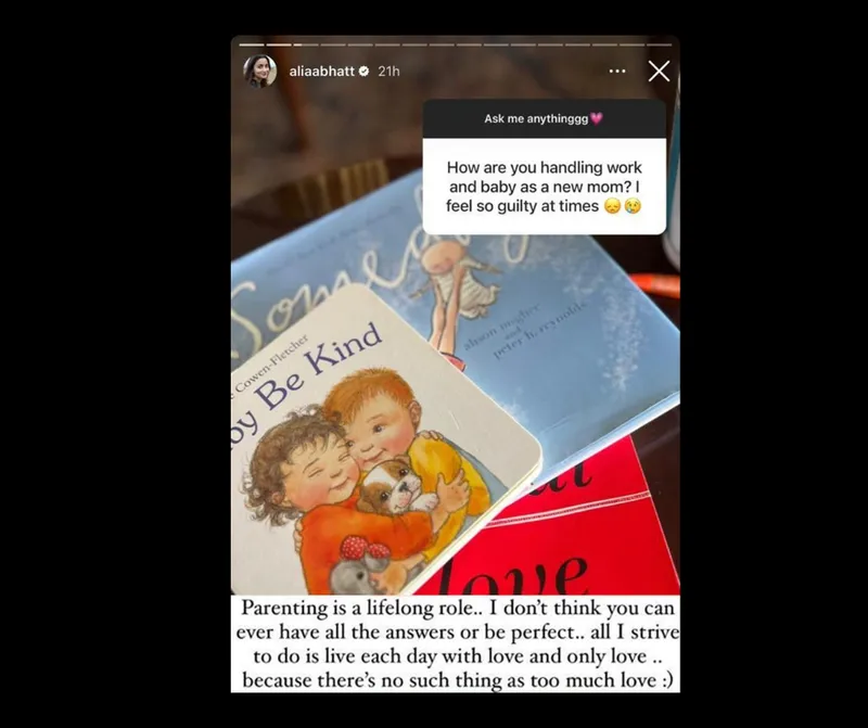 Alia bhatt's instagram q & a