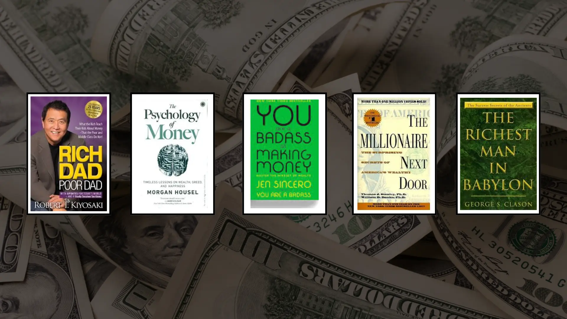 5 books that will change how you think about money
