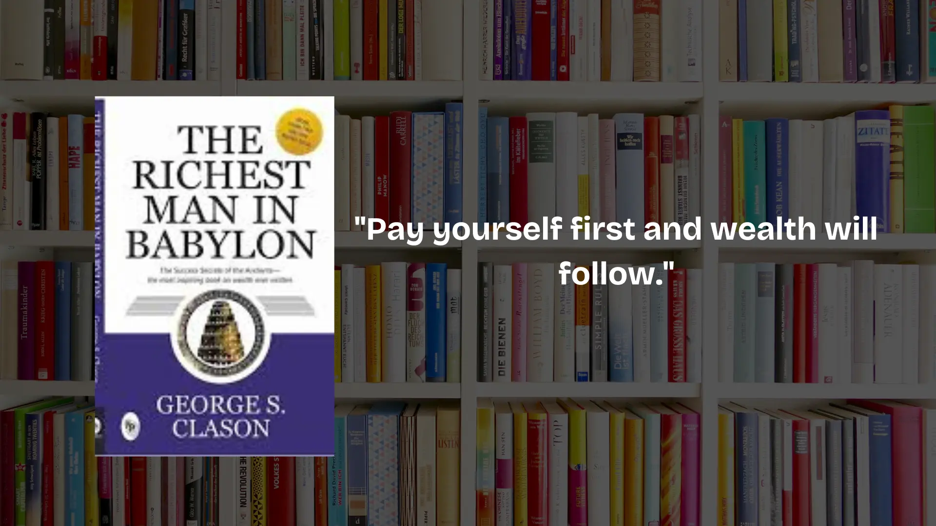 5 money lessons from the book The Richest Man in Babylon