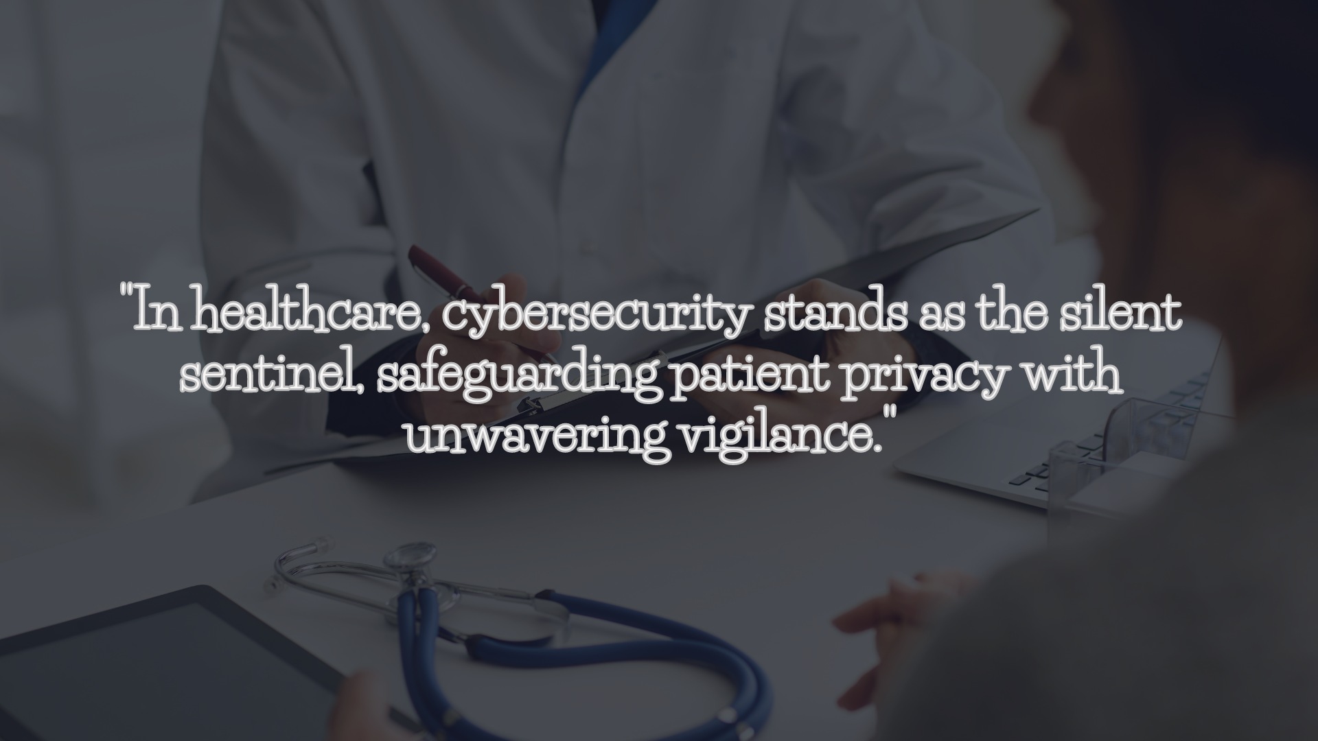 Cybersecurity in healthcare: Protecting patient data
