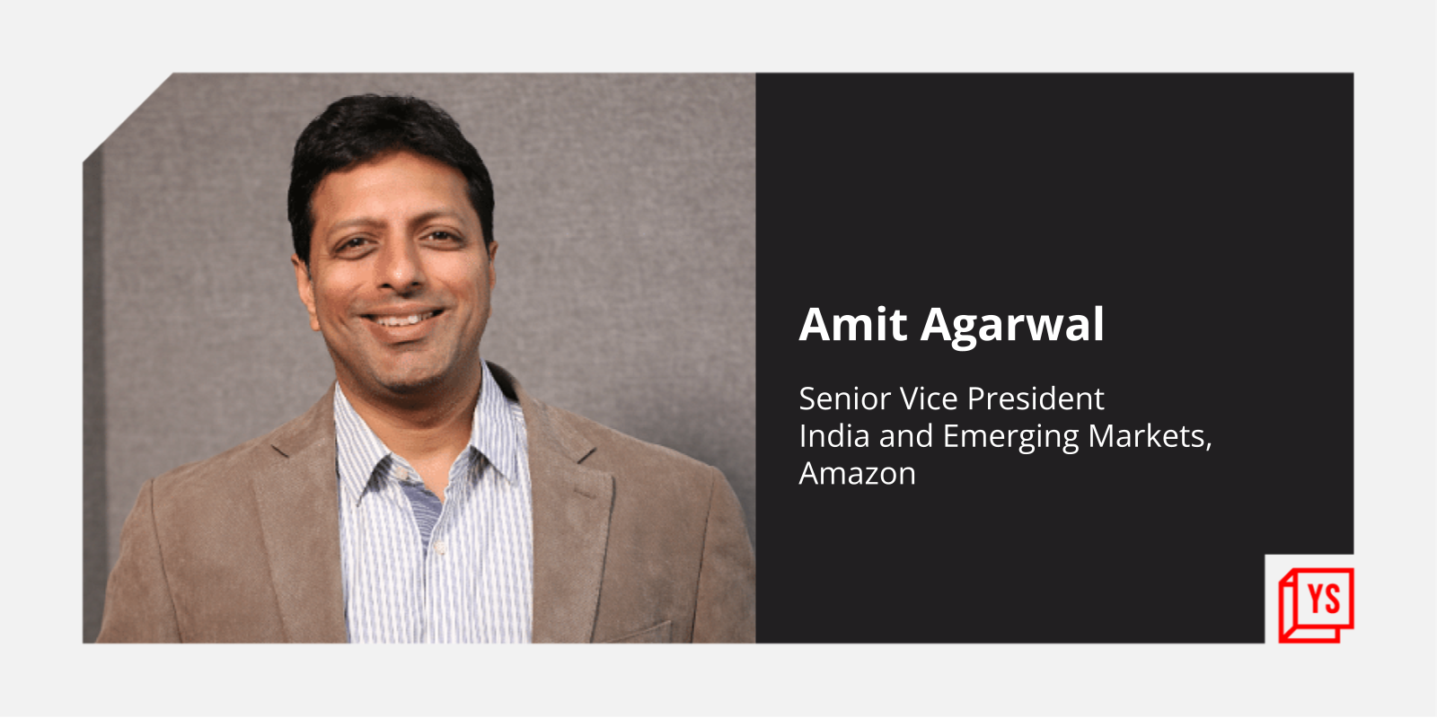 Amazon India elevates Amit Agarwal to Senior VP India and Emerging Markets 