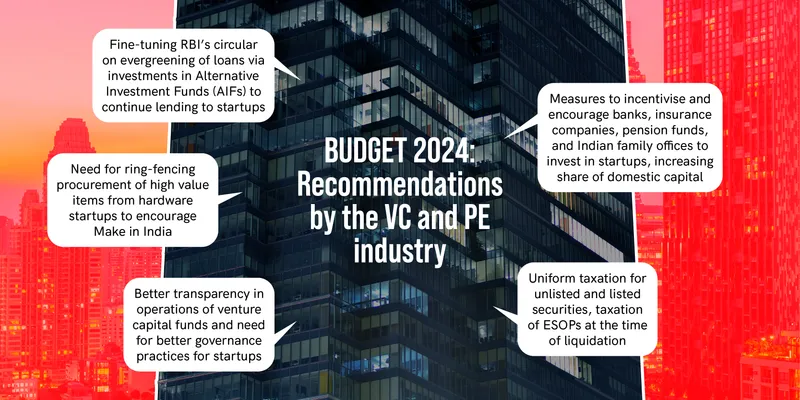 Key asks of VC and PE sector for Budget 2024