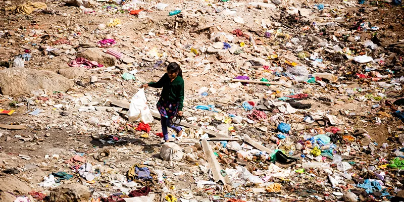 Plastic waste