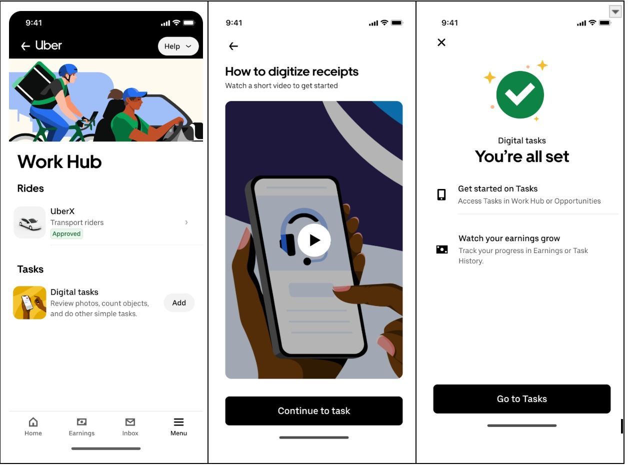 Uber Work Hub