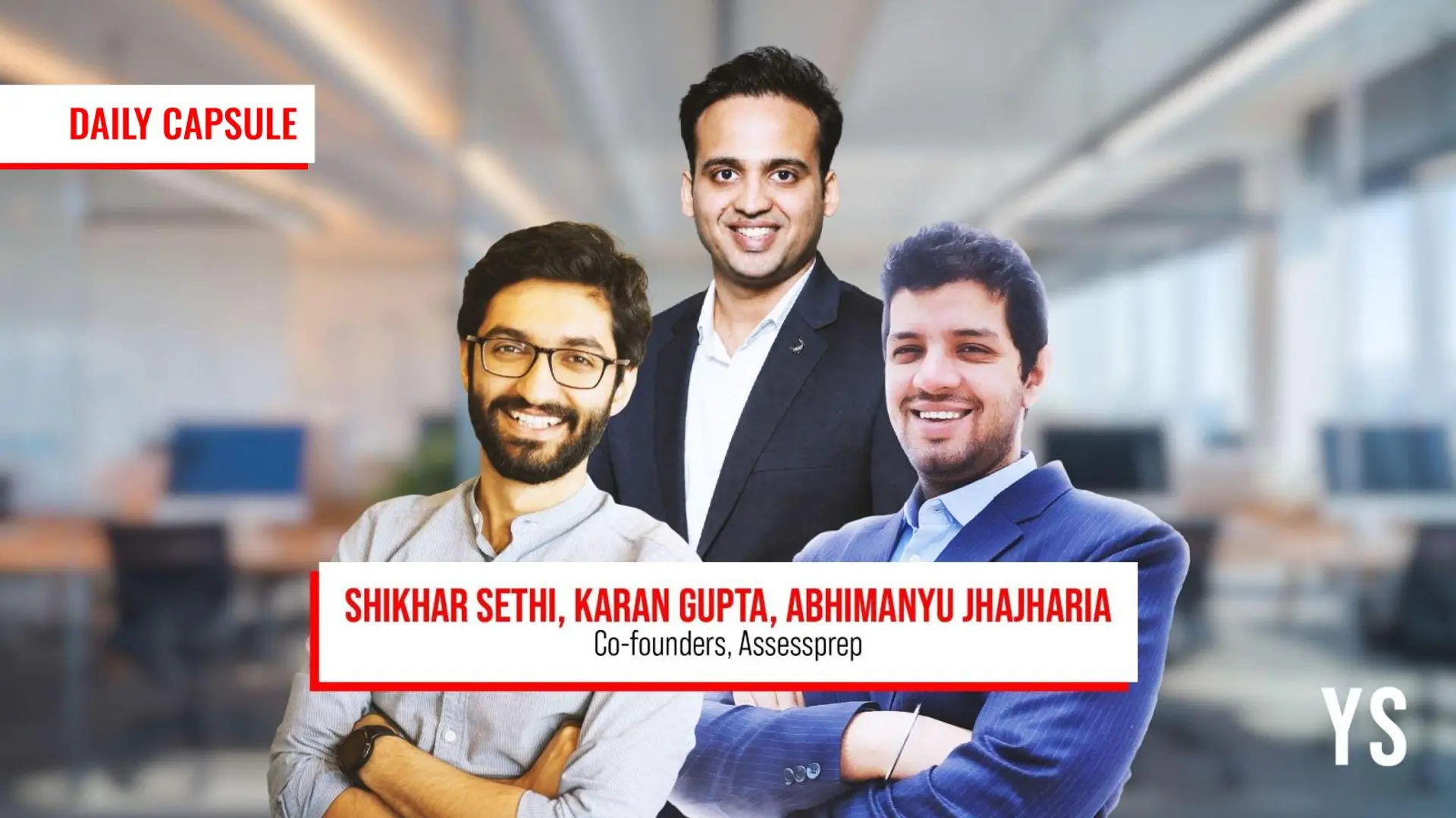 AssessPrep turns test scores into data schools can use; VC inflow into startups sees marginal rise