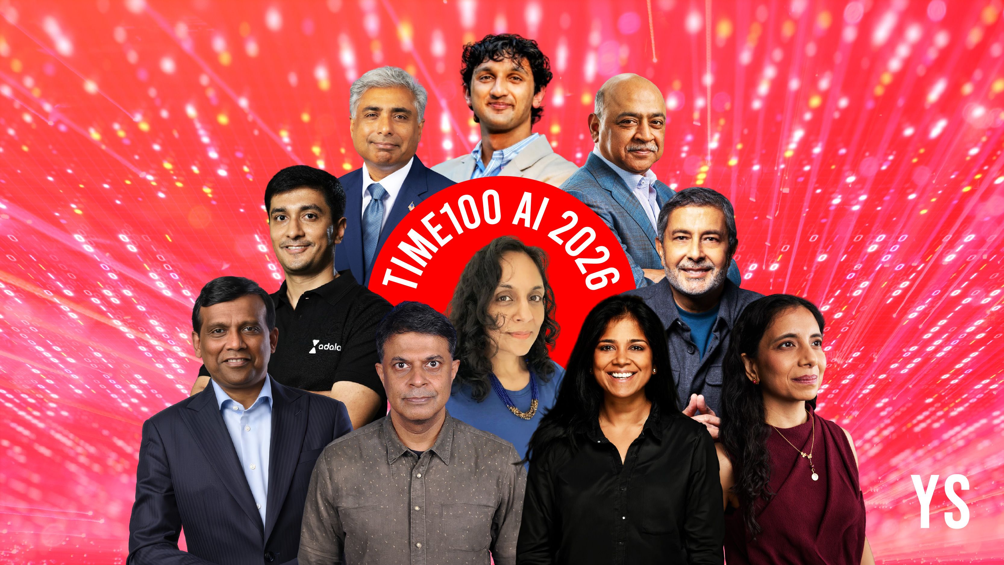 From Sarvam AI co-founder to IBM CEO, meet the 10 Indians and people of Indian origin on TIME100 AI 2026
