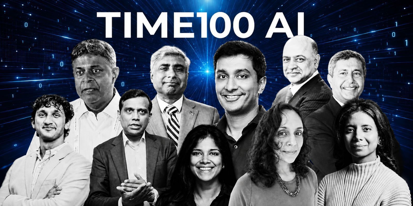 10 Indians on TIME100 AI 2026 list