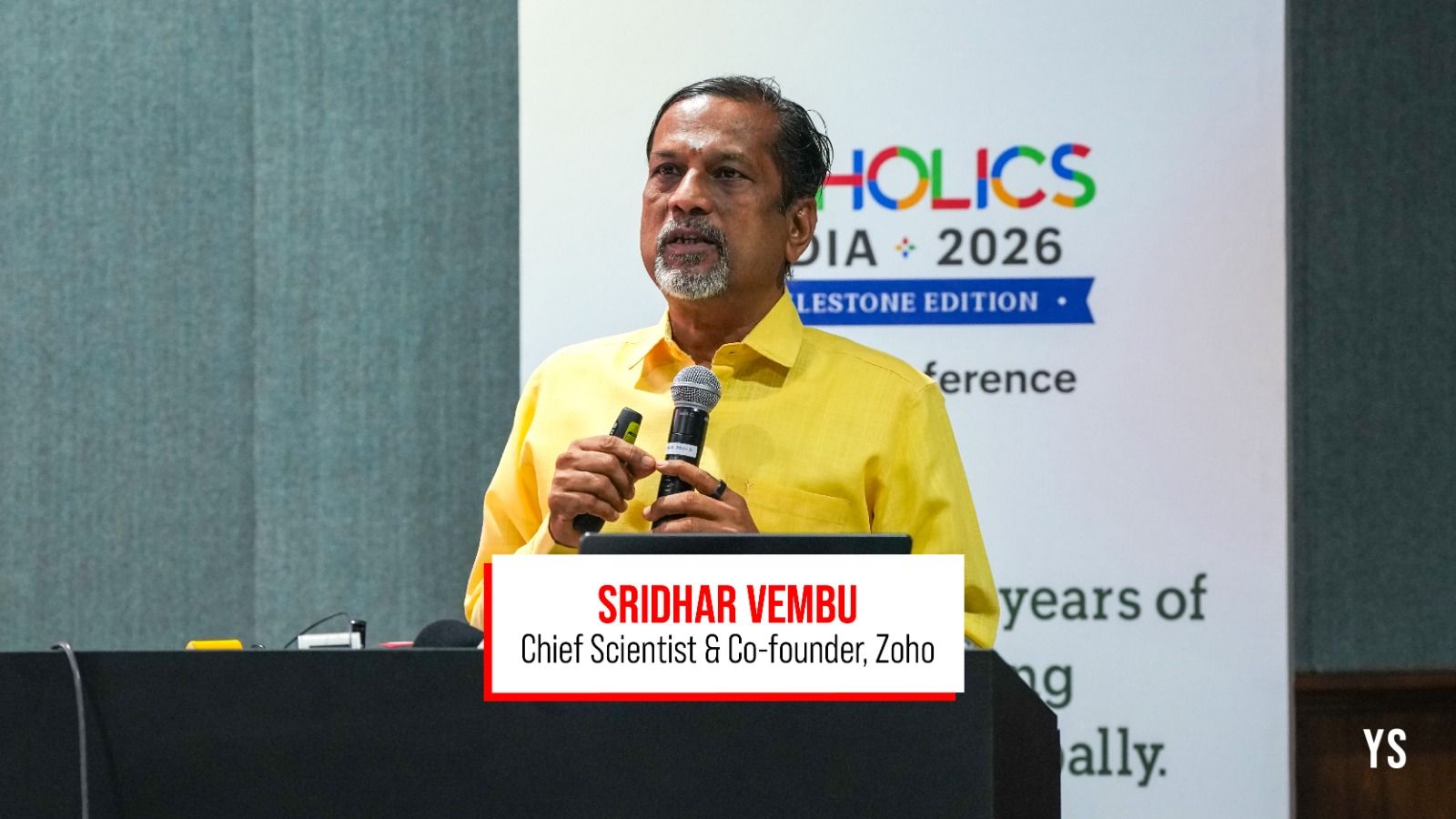 Next wave of AI is UI: Zoho’s Sridhar Vembu outlines his vision for ‘ubiquitous intelligence’