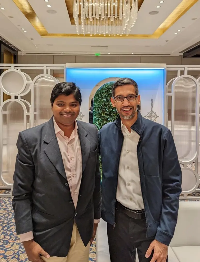 Google’s Sundar Pichai met this agritech entrepreneur from Tamil Nadu. Here's why.