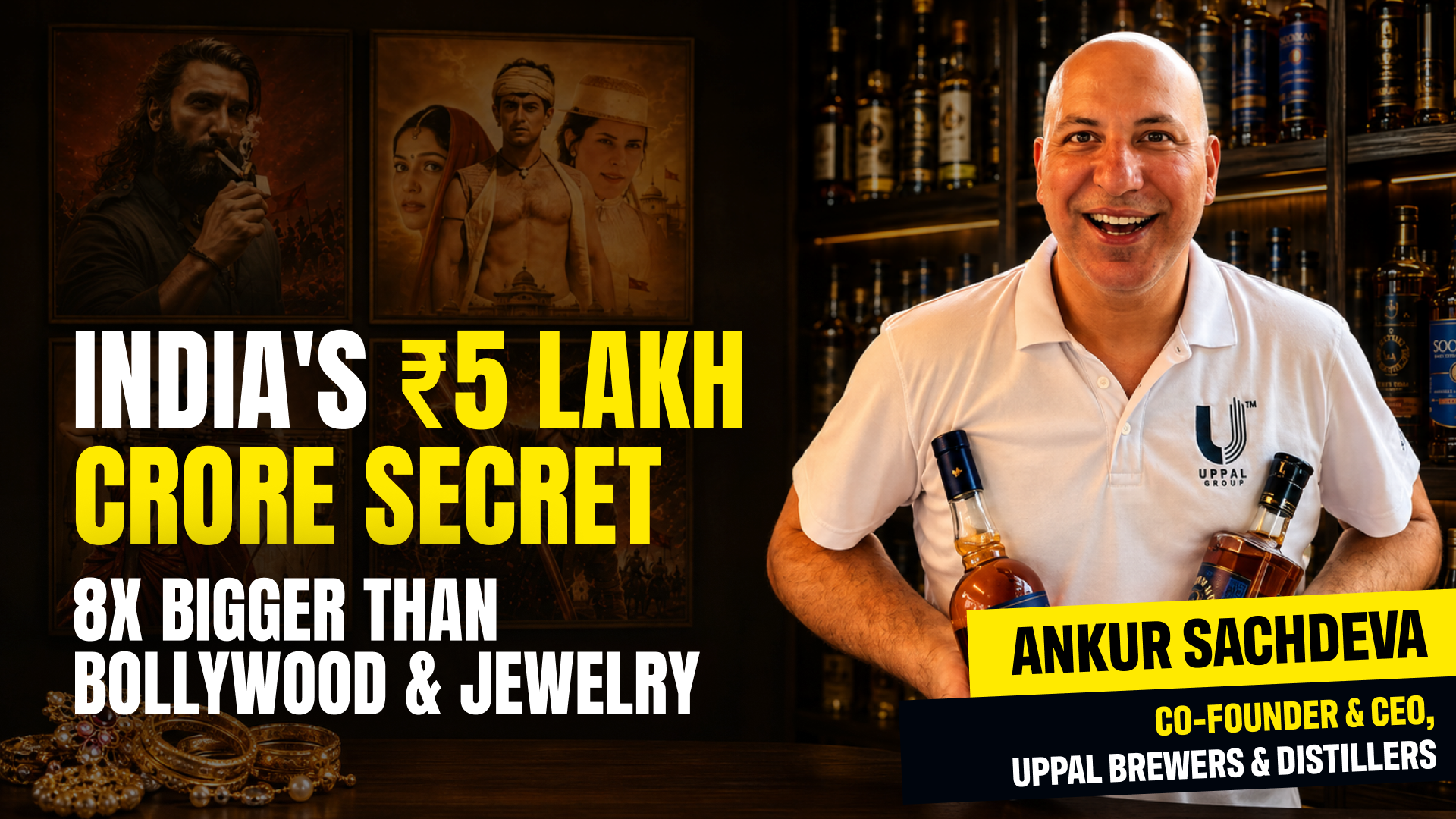 How India’s Rs 5 lakh crore alcohol industry works - 8X bigger than Bollywood and jewellery 