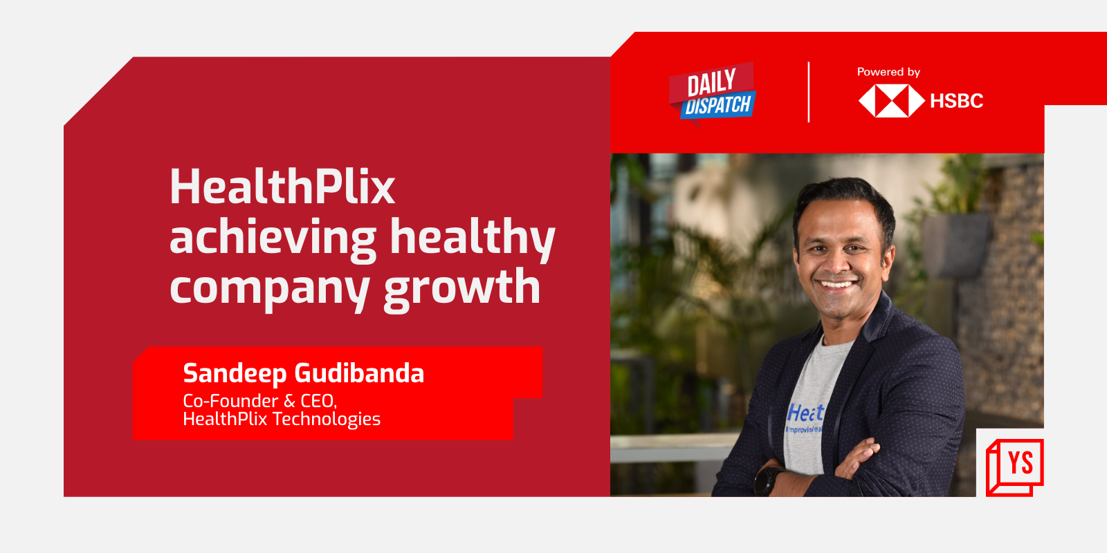 Healthplix aspires to enhance well-being outcomes by digitising healthcare 

