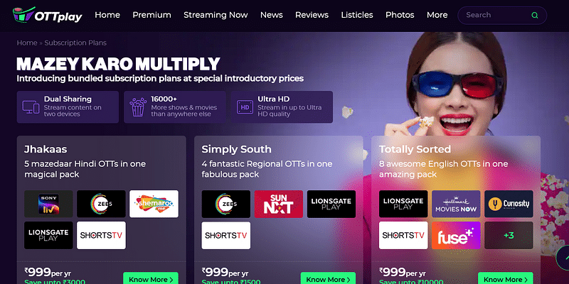 Content aggregator OTTPlay launches subscription service