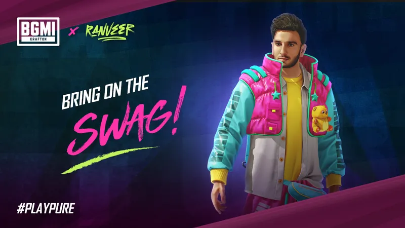 KRAFTON BGMI Ranveer Singh