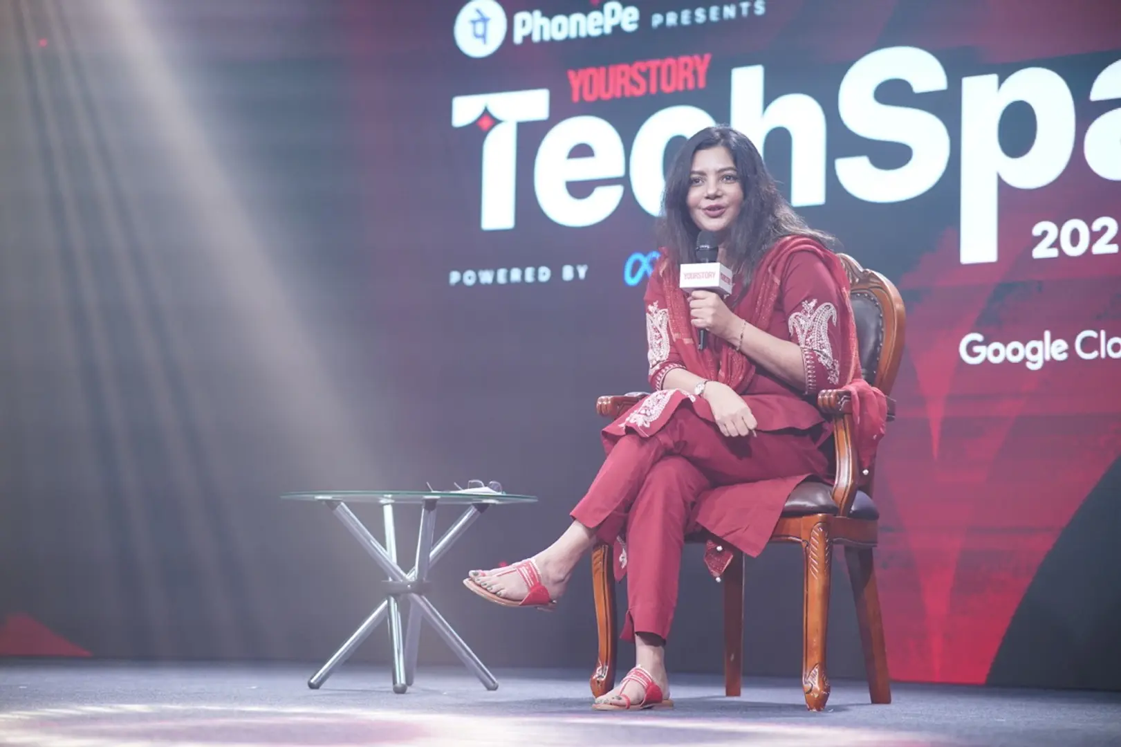Never underestimate your ‘authentic intelligence’, Shradha Sharma tells entrepreneurs, as she kicks off 16th edition of TechSparks