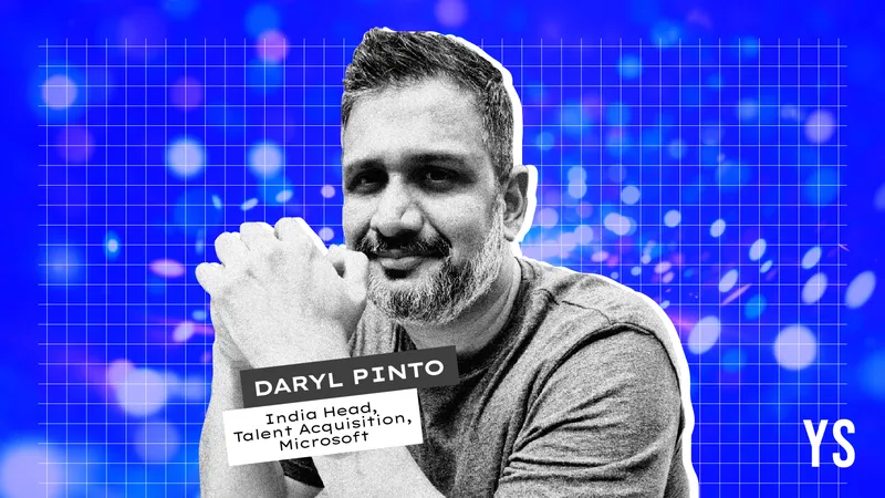 Daryl Pinto, India Head of Talent Acquisition at Microsoft