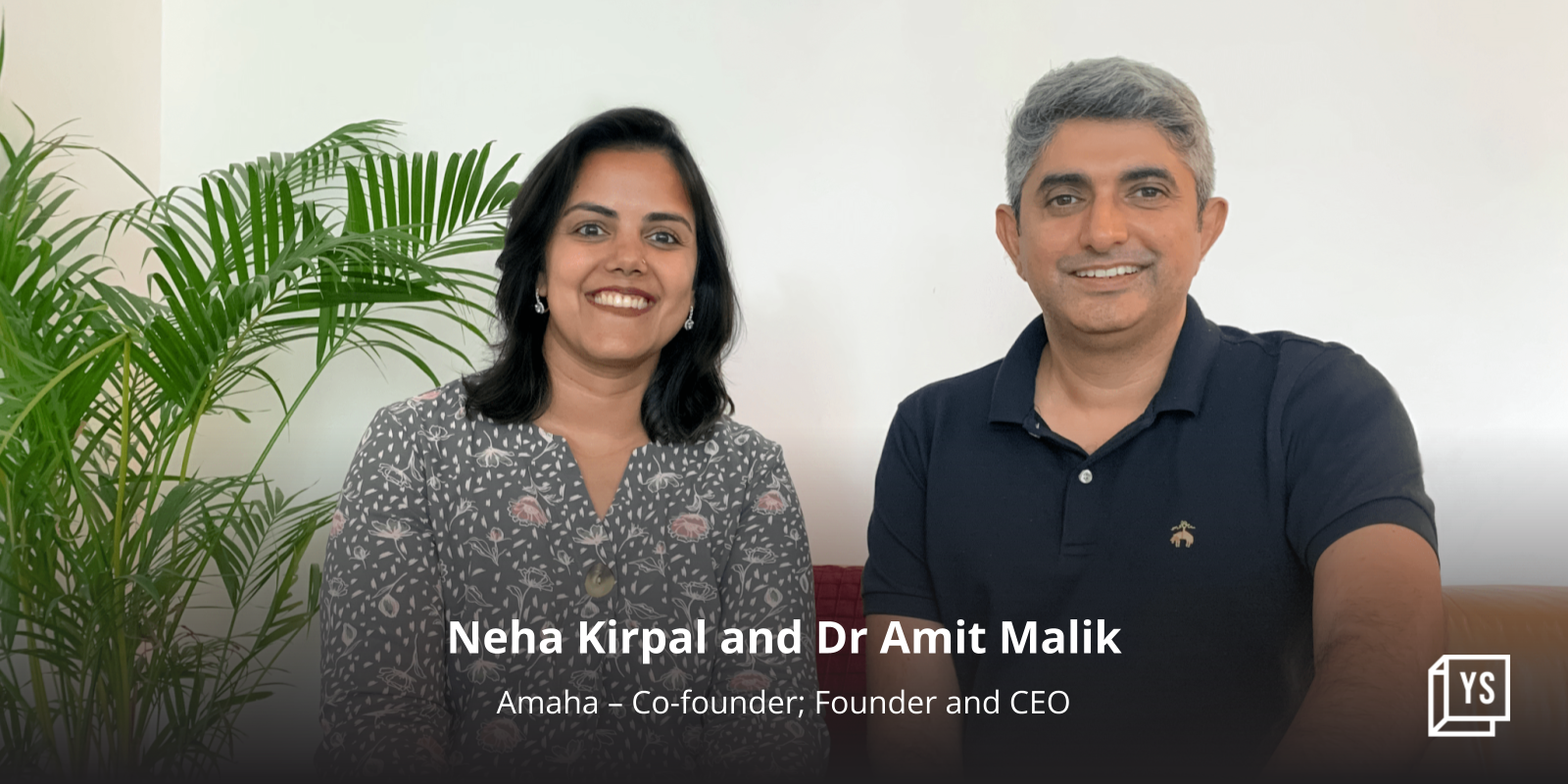 Mental health startup Amaha raises Rs 50 Cr led by Fireside Ventures