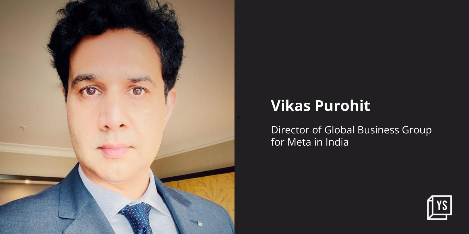Meta appoints former Tata CLiQ CEO Vikas Purohit as Head of Global Business Group in India