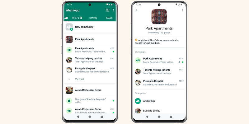 WhatsApp rolls out ‘communities’ feature to bring groups together
