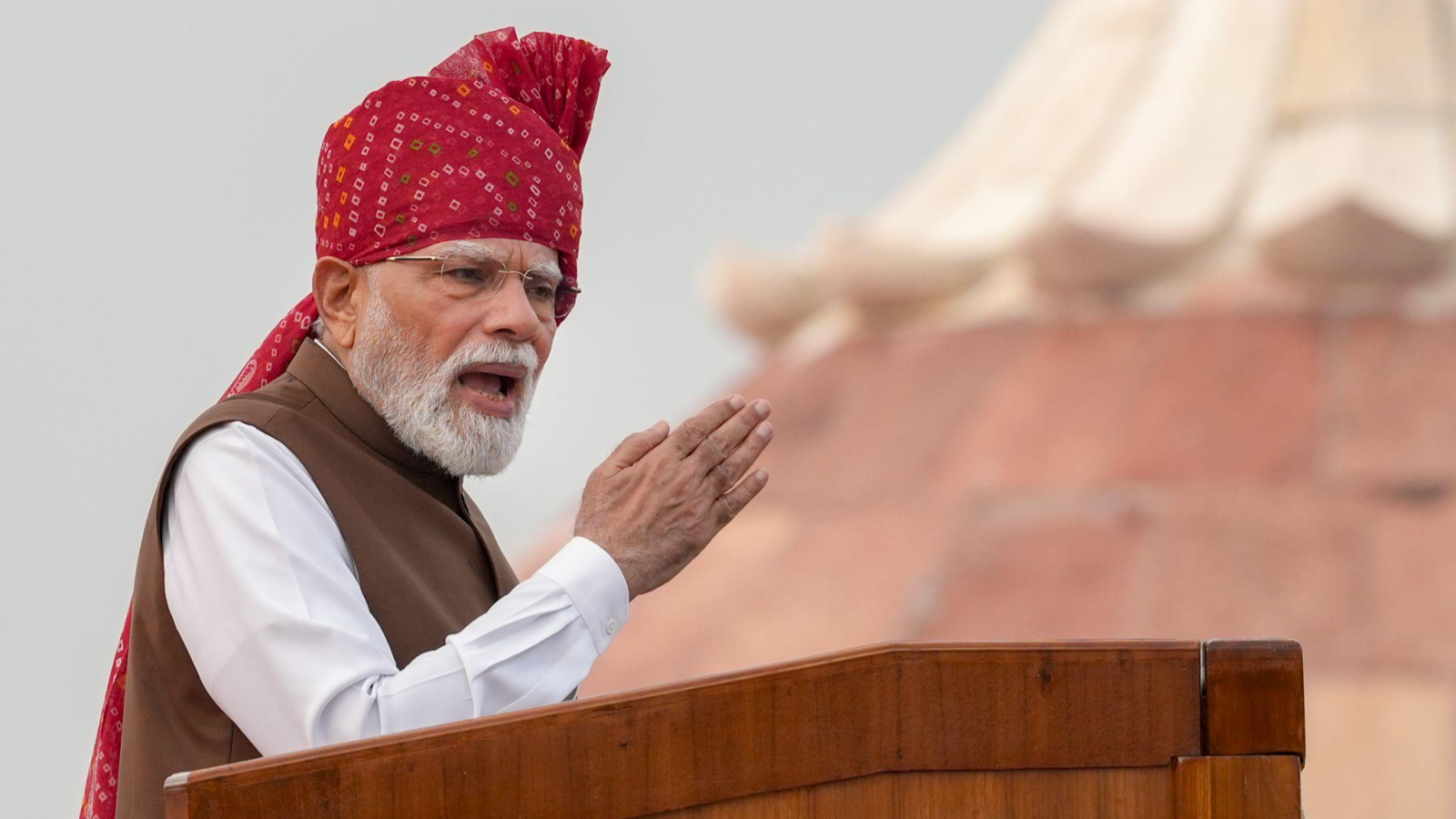 PM Modi sets target of 6 crore 'Lakhpati Didis', lauds women for transforming rural economy
