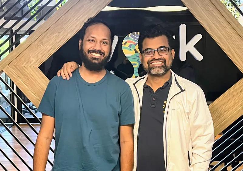 Zivy Co-founders: Prashanth YV and Vivek Karna.