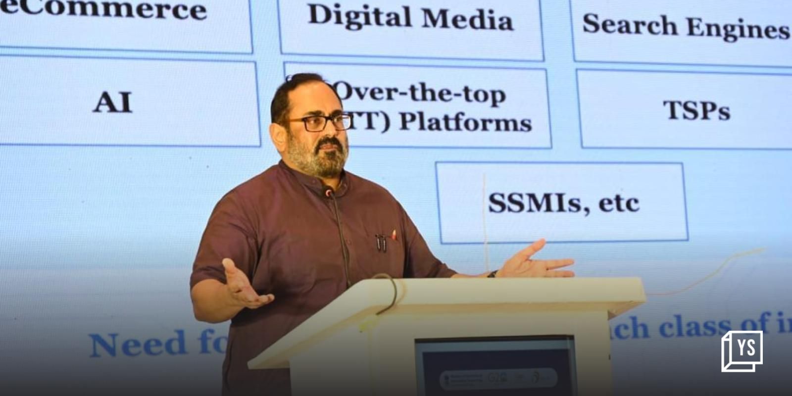 Digital India Act seeks to clarify which platforms will receive safe harbour protections: Rajeev Chandrasekhar