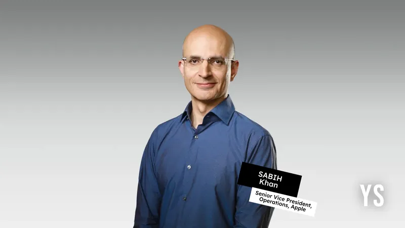 Apple Sabih Khan COO