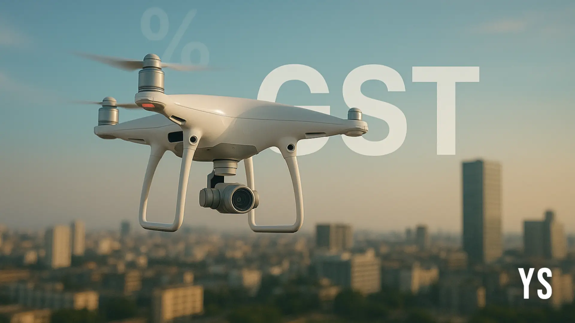 Drones gain altitude under new GST reform