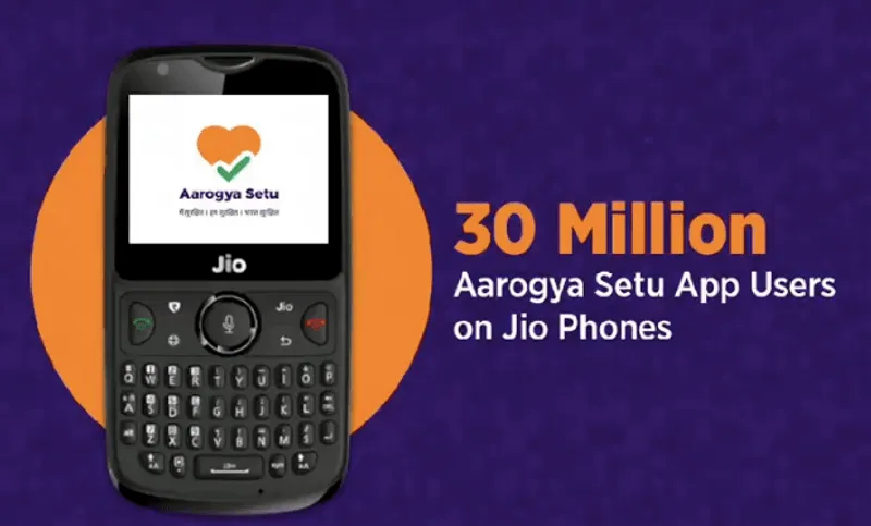 JioPhone Aarogya Setu