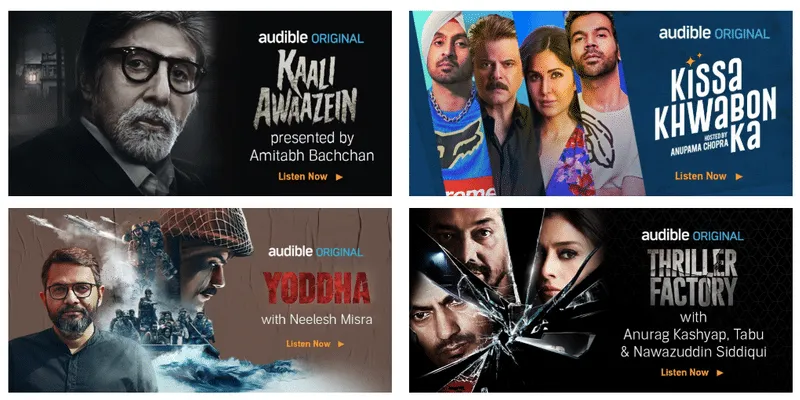 Audible Suno Originals