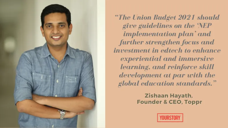 Zishaan Hayath budget