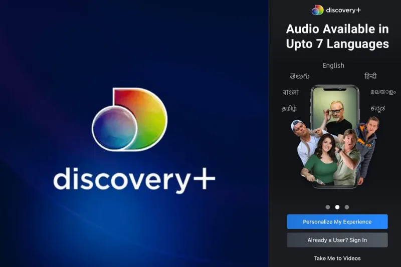 Discovery+ app