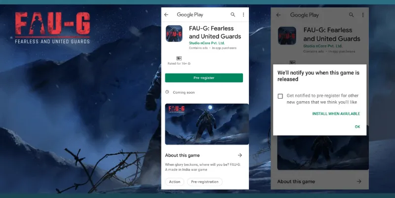 FAU-G link