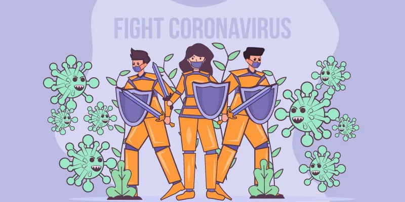 Startups fight virus