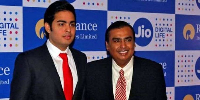 Jio akash ambani