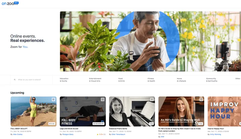 OnZoom Beta