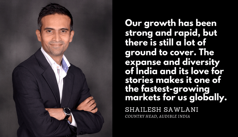 Shailesh Sawlani, Audible India