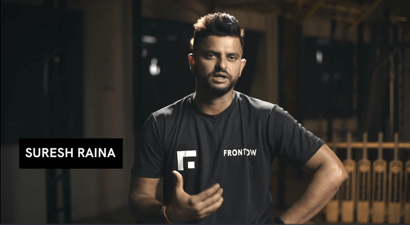 Suresh Raina FrontRow