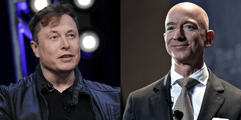Jeff Bezos gives Elon Musk a 'great idea'