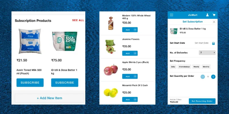 JioMart starts subscription-based milk and bread deliveries in