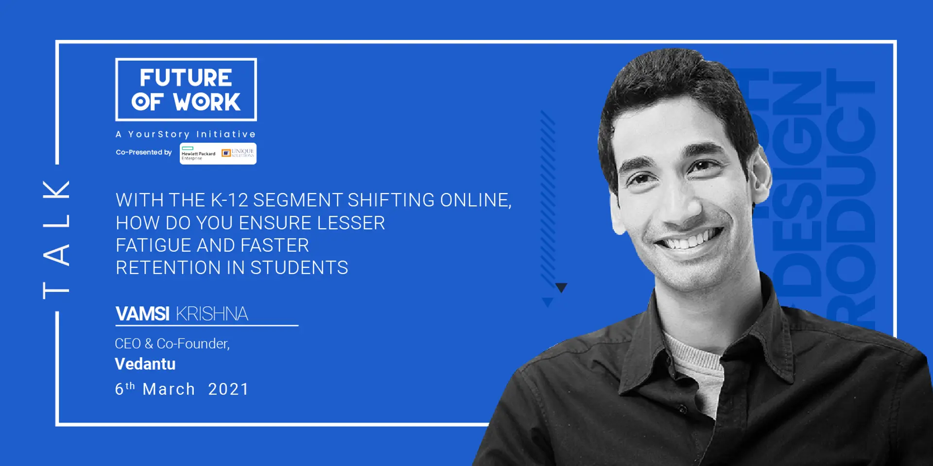 Future of Work: Vamsi Krishna on how Vedantu makes learning 'safe' and 'interactive' in the new normal