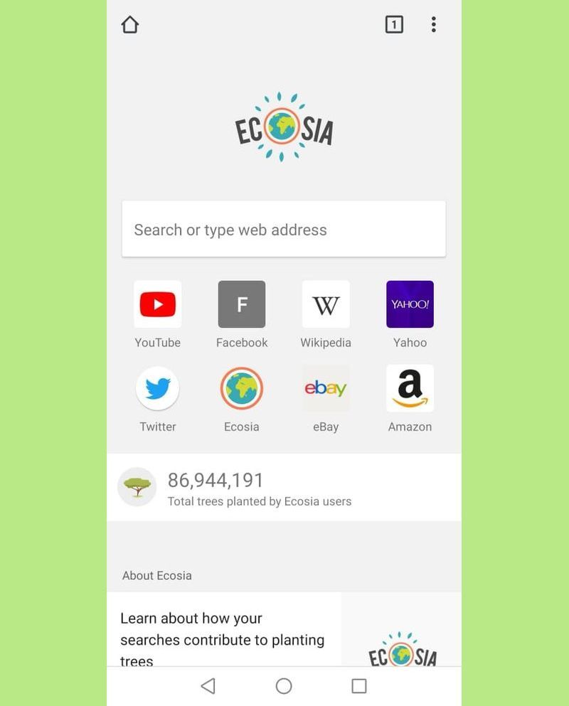 ecosia app