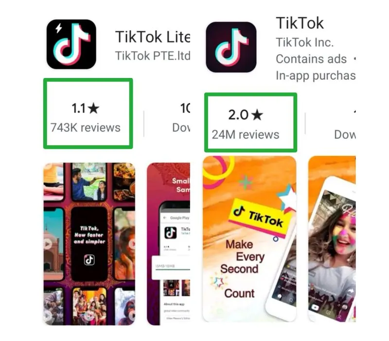 TikTok's app rating falls dramatically after Indians call for ban ...