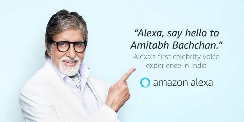 Amazon announces Amitabh Bachchan as Alexa's voice in India