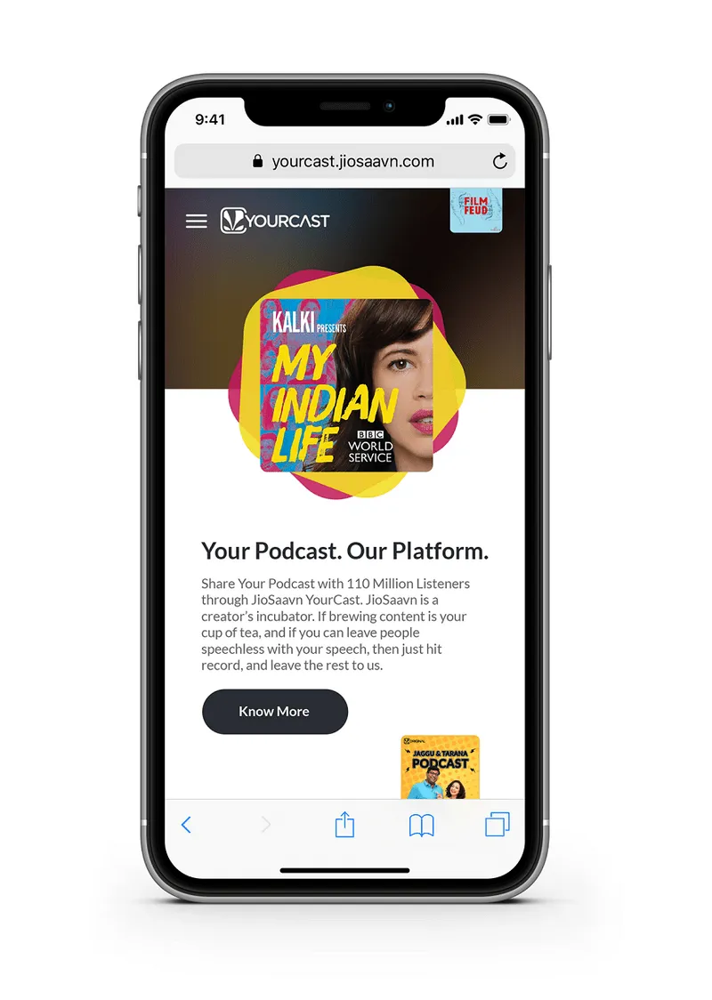 JioSaavn YourCast