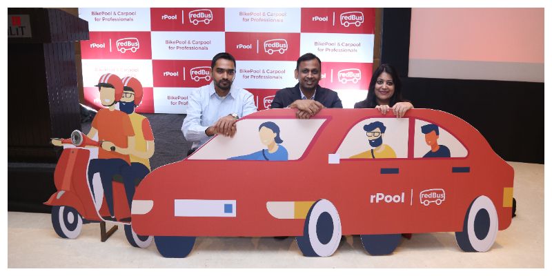 Bengaluru-based online bus ticketing platform redBus launches carpooling and bikepooling in Delhi
