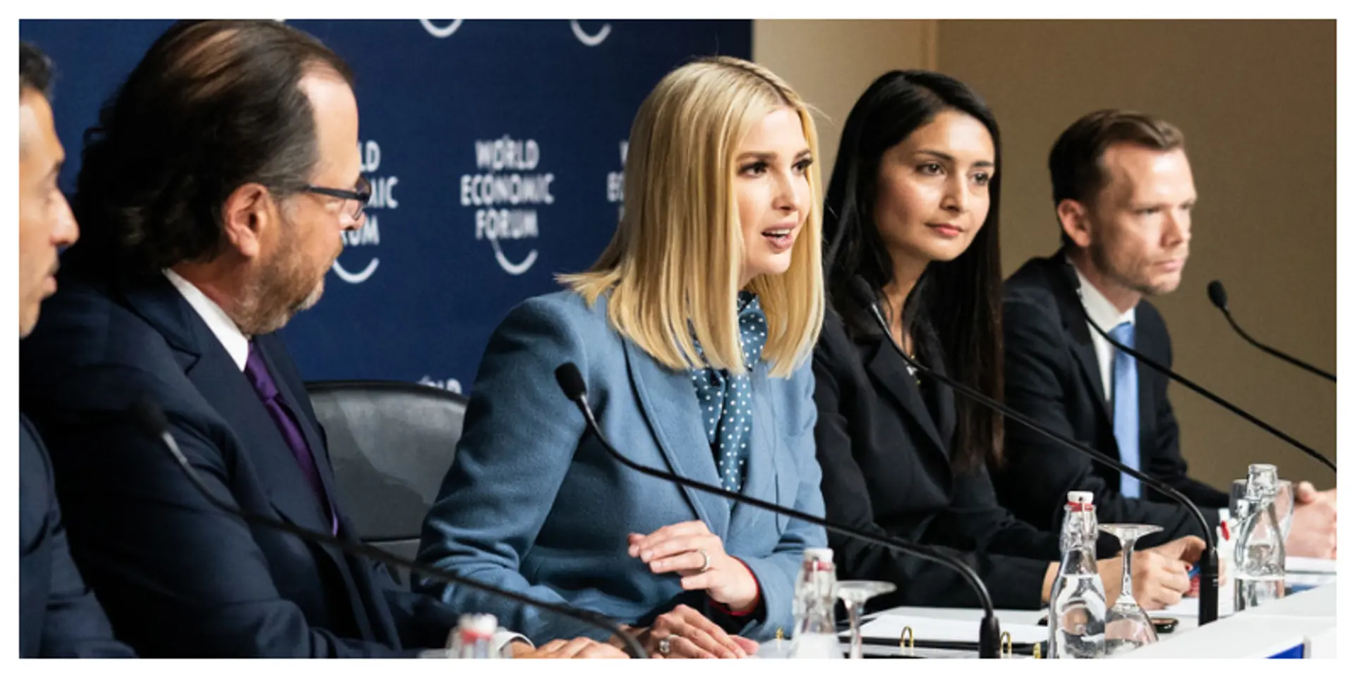 Ivanka Trump, LinkedIn’s Allen Blue, address unemployment through reskilling at WEF, Davos