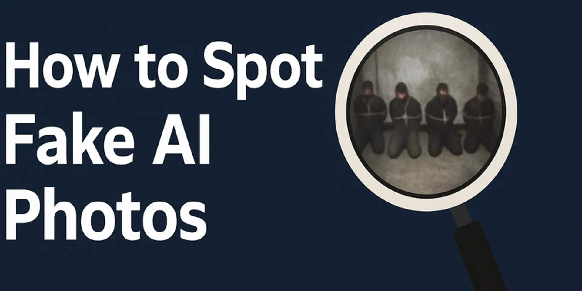 How to Spot Fake AI Photos