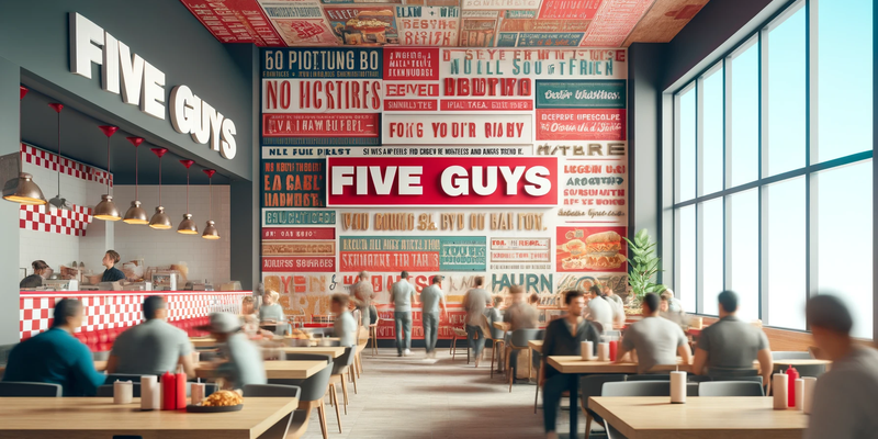 Five Guys Marketing: Unleashing the "Power of Perception" in the Fast-Food Fray