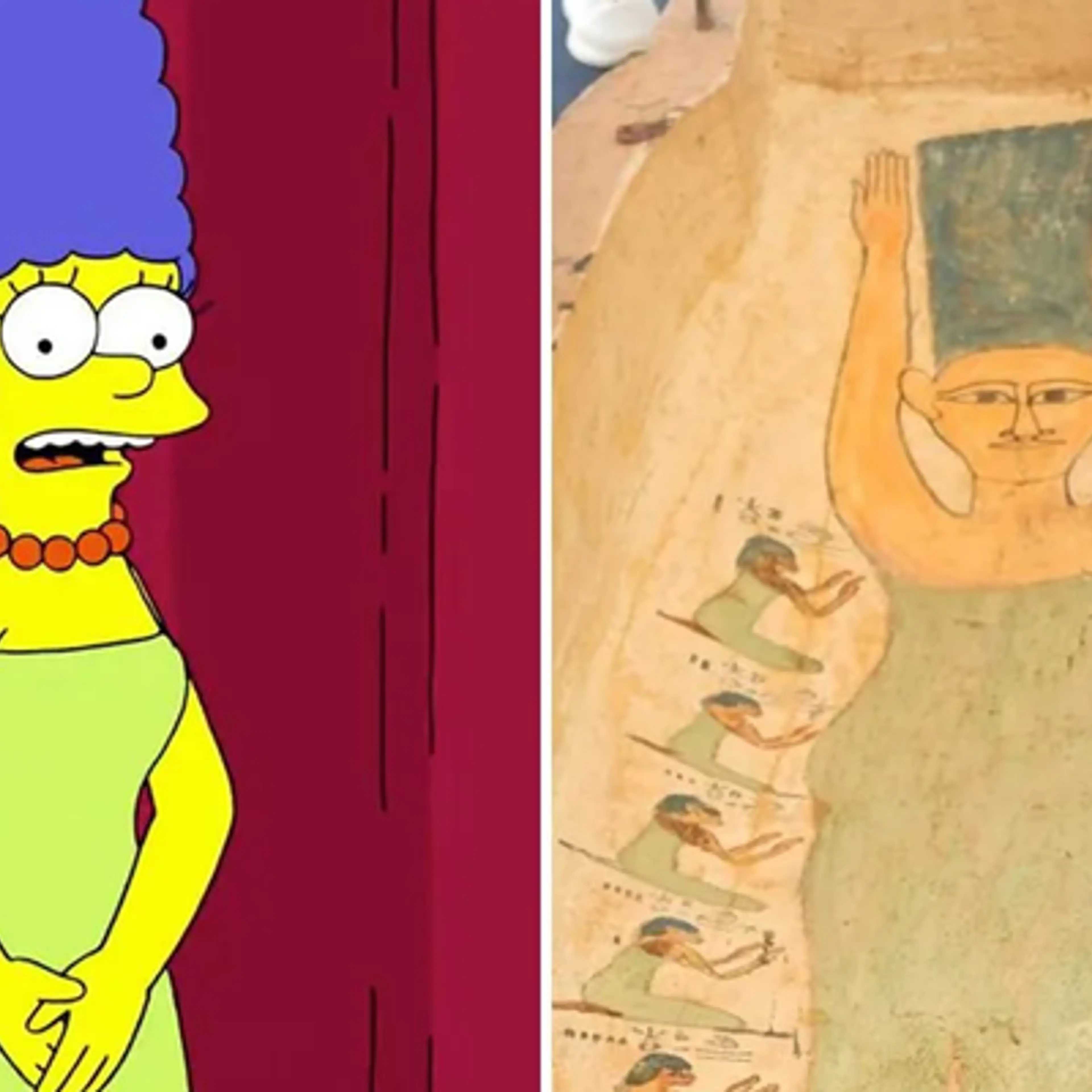 D’oh! Ancient Egyptians Predicted Marge Simpson 3,500 Years Ago! Or Did They?